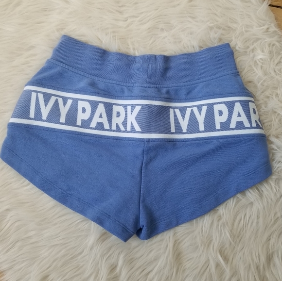 Ivy Park Blue and White Shorts, Size S - Picture 5 of 8
